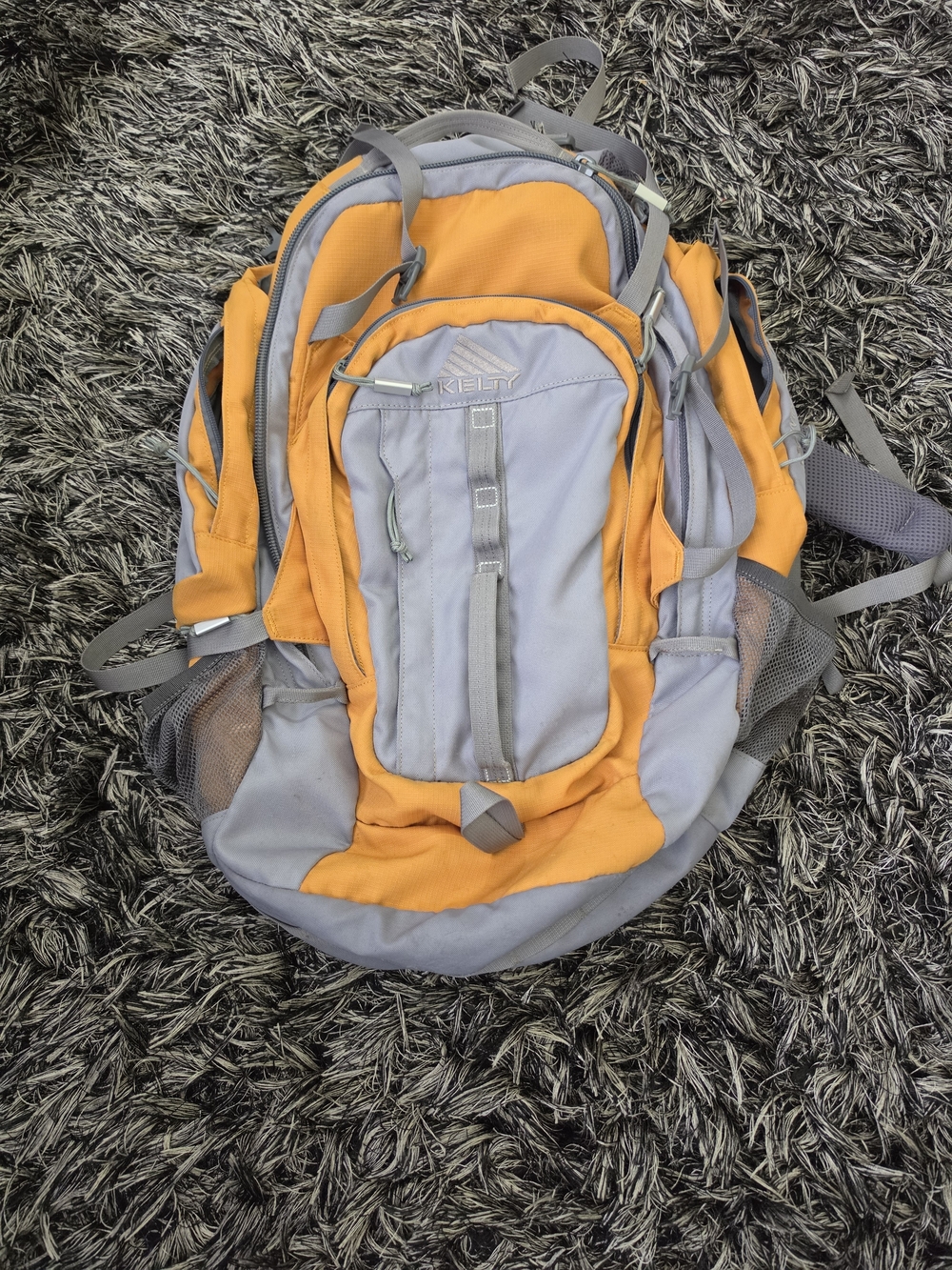Kelty Men's Orange and Gray Outdoor Backpack